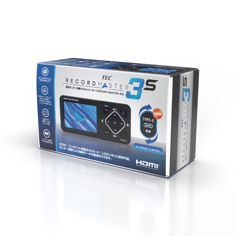 <span>TMREC-FHD3S Record Master 3S</span>
thumbnail 3