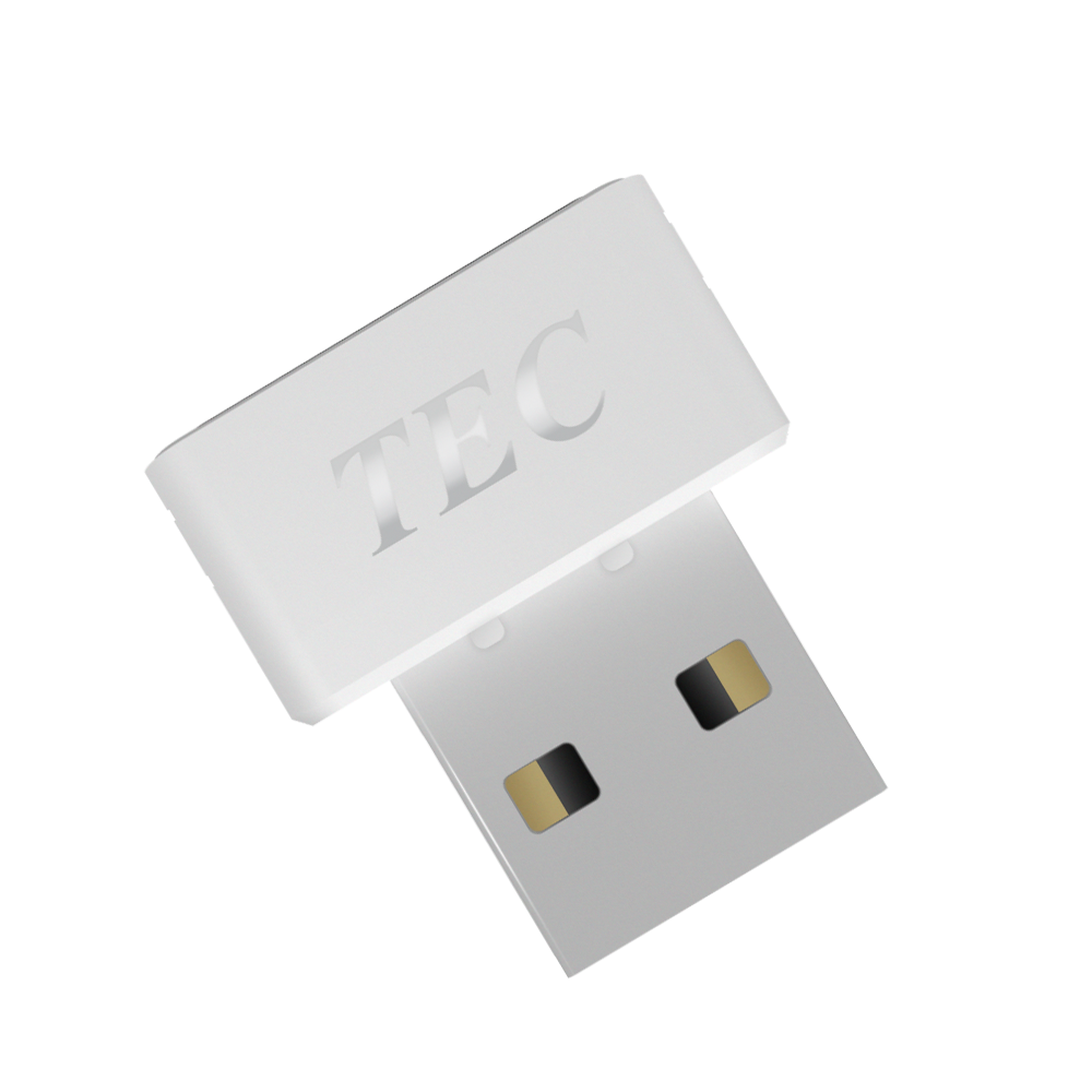 TE-FPA4-MC Match-on-Chip (MoC) Method USB Fingerprint Authentication Adapter