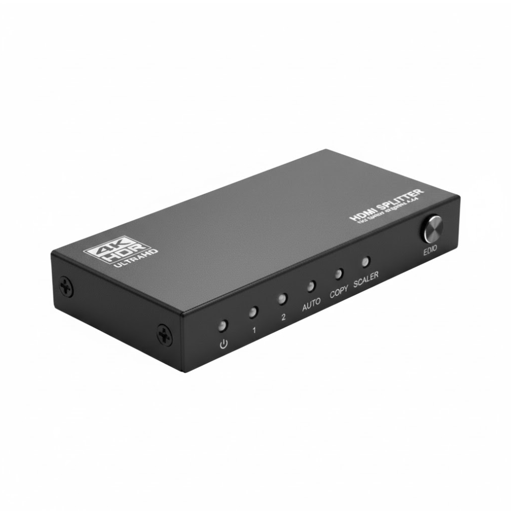 THDSP12X2-4K60S2 4K60Hz HDR Compatible HDMI Splitter with Downscaling Function