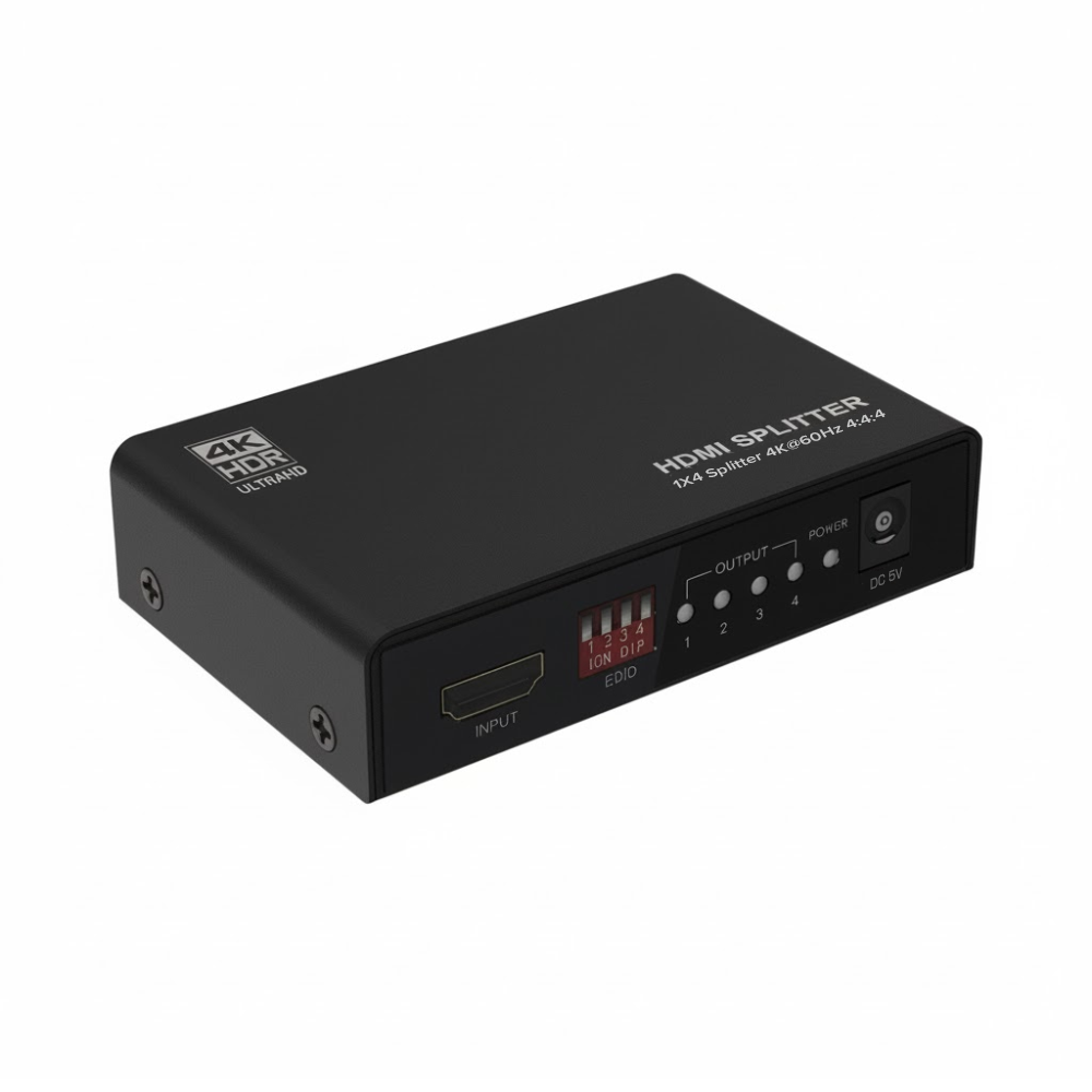 THDSP14D-4K60S 4K60Hz Compatible HDMI2 Distributor that can output to 4 monitors at the same time