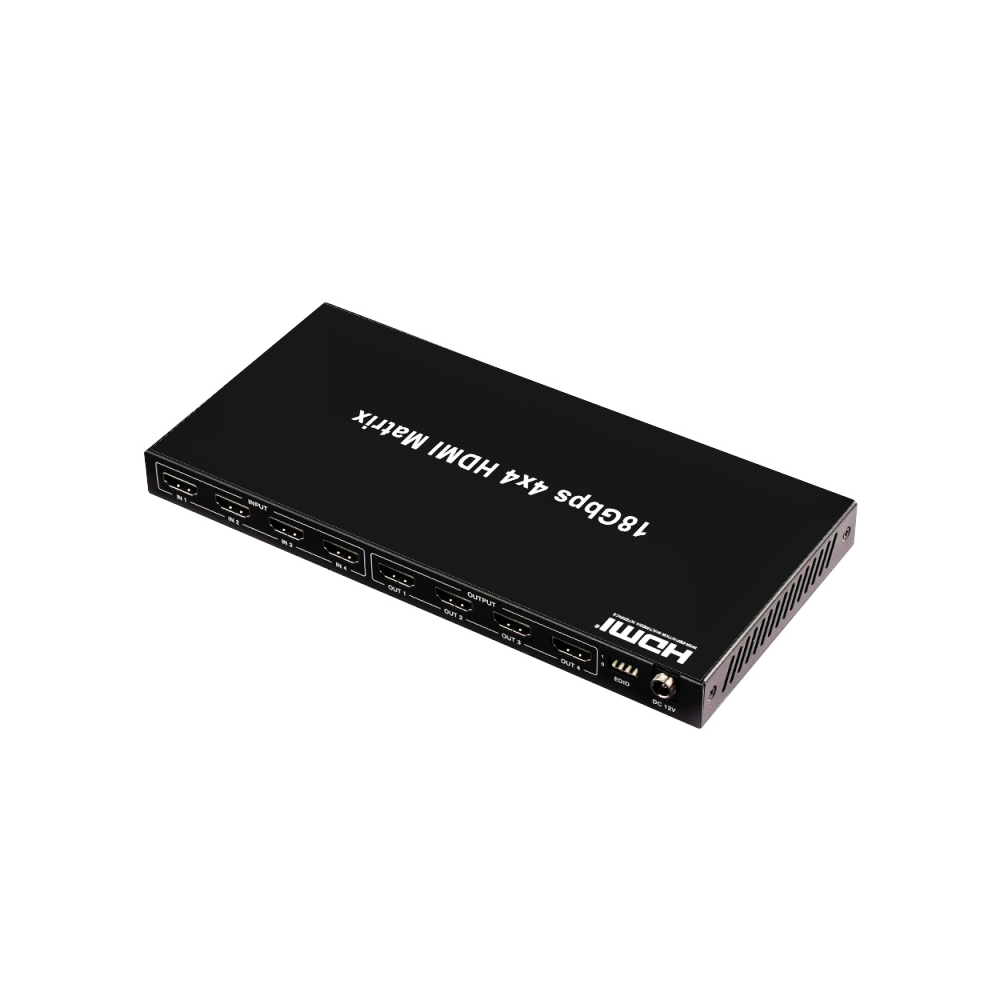 <span>THD44MSP-4K60S Ultra HD 4x4 HDMI Matrix Switch 4K @60Hz With IR Remote</span>
 thumbnail 3
