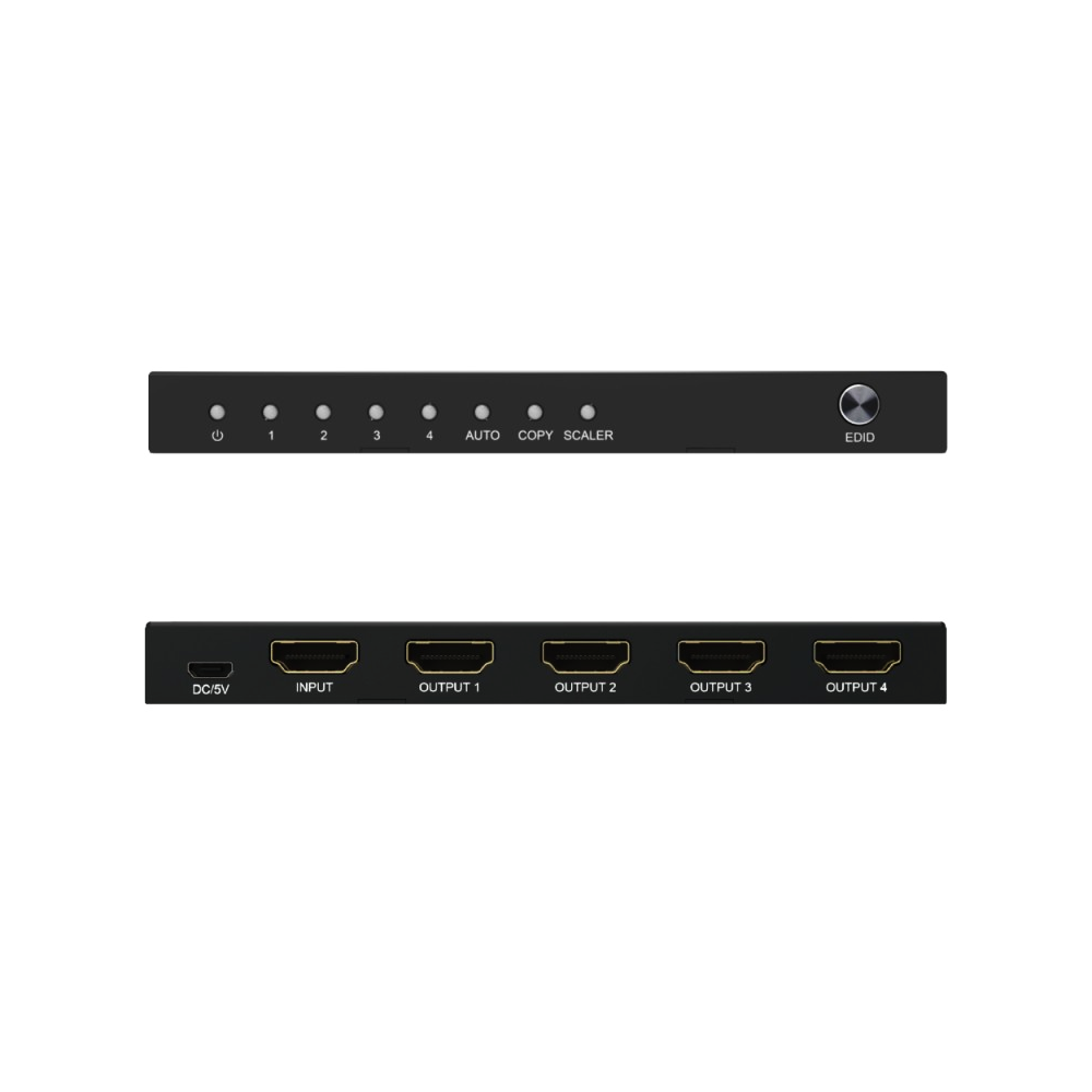 <span>THDSP14D-4K60S2 HDMI Splitter Supports 4K 60Hz simultaneous output to 4 monitors</span>
 thumbnail 4