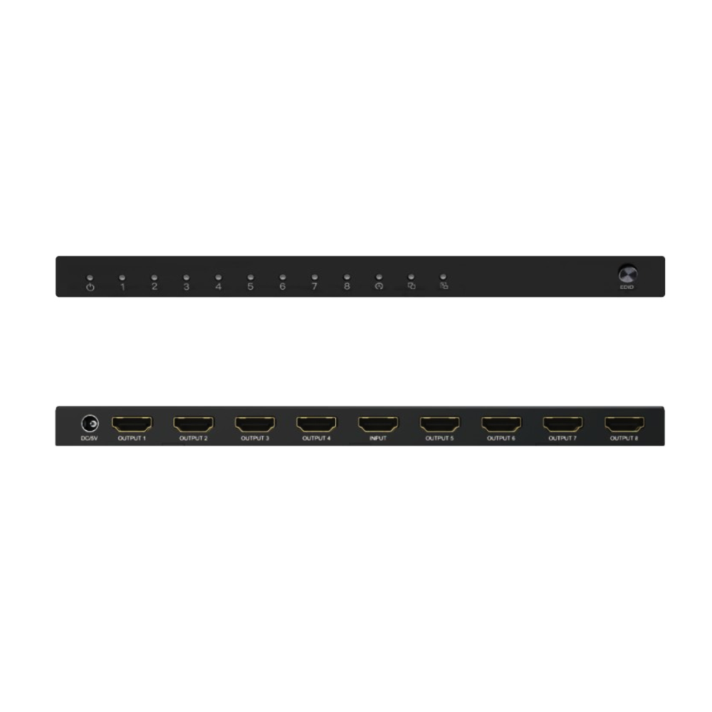 <span>THDSP18-4K60S2 4K60Hz compatible HDMI splitter capable of simultaneous output to 8 monitors</span>
 thumbnail 5