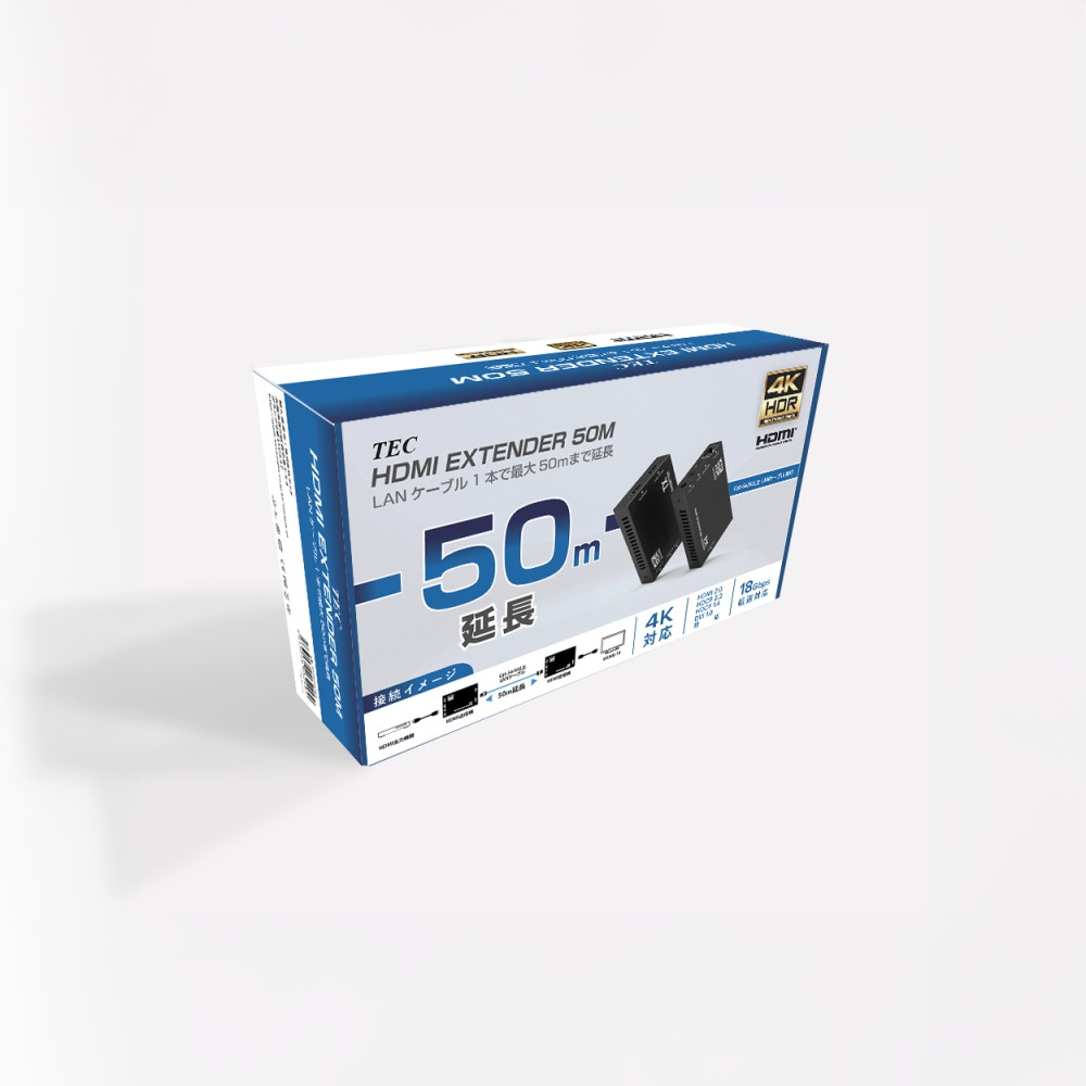 <span>TEHDMIEX50-4K60 HDMI EXTENDER 50M Extend up to 50m with one LAN cable</span>
 thumbnail 7
