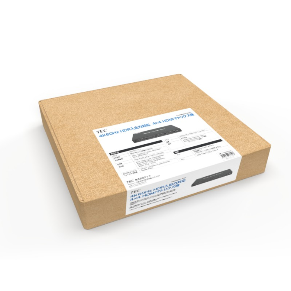 <span>THD44MSP-4K60S Ultra HD 4x4 HDMI Matrix Switch 4K @60Hz With IR Remote</span>
 thumbnail 7